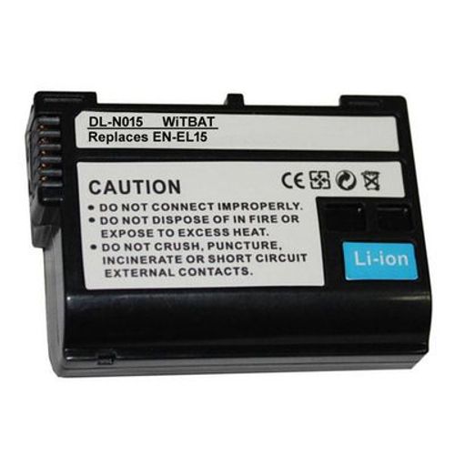 Batterie de remplacement,Nikon V1 D500 D750 D7100 D7000 D800 D600 Batterie pour appareil photo reflex EN-EL15