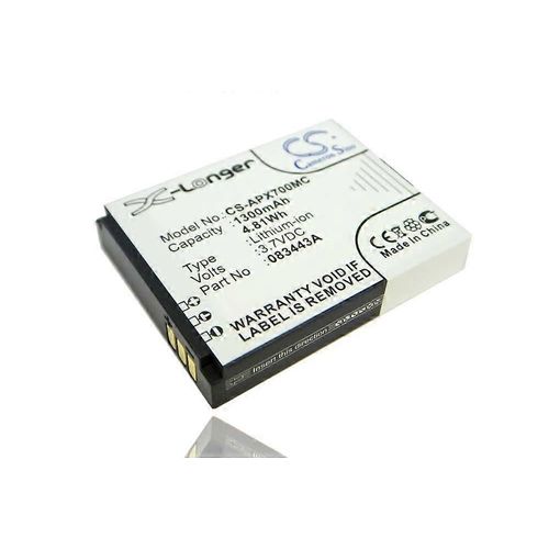 Batterie de remplacement vhbw pour ISaw A1, 083443A pour camscope de camra vido (1300mAh, 3.7V, Li-ion)