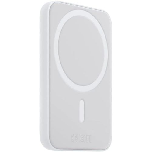 Batterie Externe 5000mah Magnetic Power Bank,Banque D'alimentation Sans Fil Magntique Chargeur Portable Charge Rapide Magsafe Compatible Avec Iphone 14 13 12 11 X/Android.[F3027]