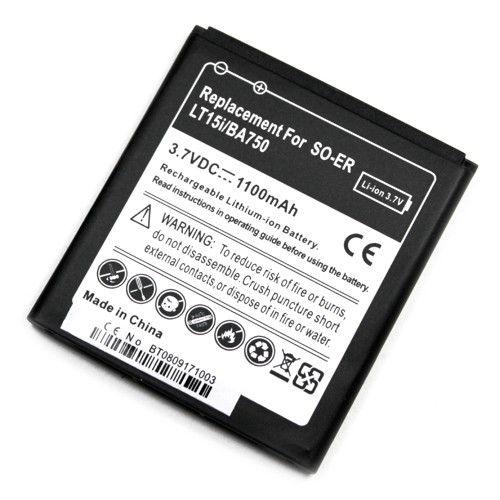 Batterie Haute Capacit 1100 Mah (Ba750) Pour Sony Ericsson Pour Xperia Arc