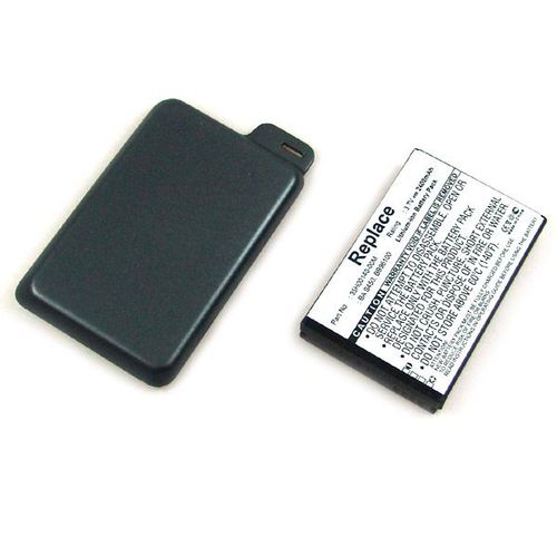 Batterie Htc 7 Trophy  Double Capacite 2400 Mah Li-Ion 3,7 V  + Capot Arriere Noir Remplace Ba S450 Bb96100 35h00140-00m Livre Avec Couvercle