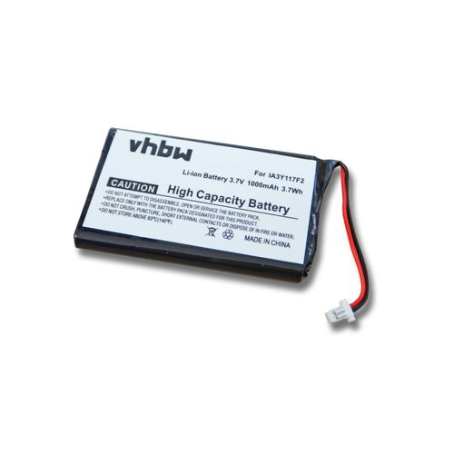 Batterie Li-Ion 100mah Pour Gps Garmin Quest (Attention : Non-Compatible Avec Le Garmin Quest 2), Remplace Le Modle Ia3y117f2