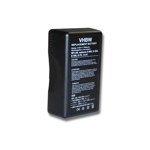 vhbw 1x Batterie compatible avec Blackmagic Mini 4K, URSA Mini Pro camra vido camscope (7800mAh, 14,4V, Li-ion)