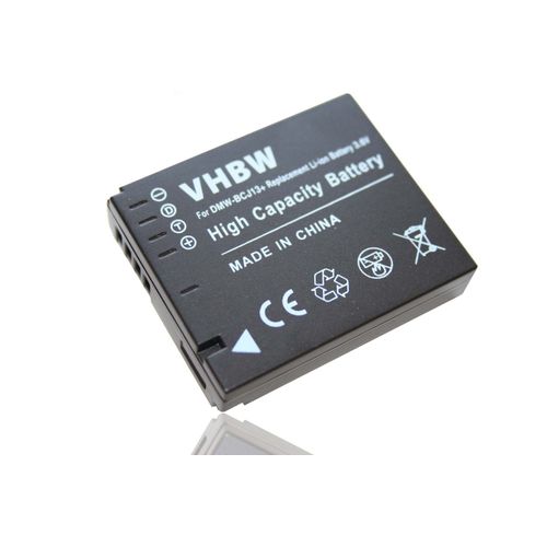 Batterie LI-ION avec infochip pour PANASONIC Lumix DMC-LX5, DMC-LX7 etc. remplace Panasonic DMW-BCJ13, DMW-BCJ13E, Leica BP-DC10, BP-DC10E