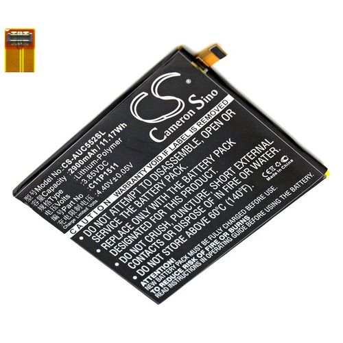 Batterie Li-Polymer 3,85v 2900mah / 11.17wh Type 0b200-02000500, C11p1511 Pour Asus Ze552kl, Zenfone 3, Zenfone 3 Deluxe Dual Sim Glob, Zs570kl