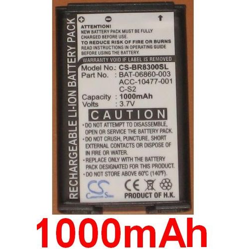 Batterie Lithium-Ion D'origine Blackberry 8520 Curve Pour Blackberry 8520 Curve