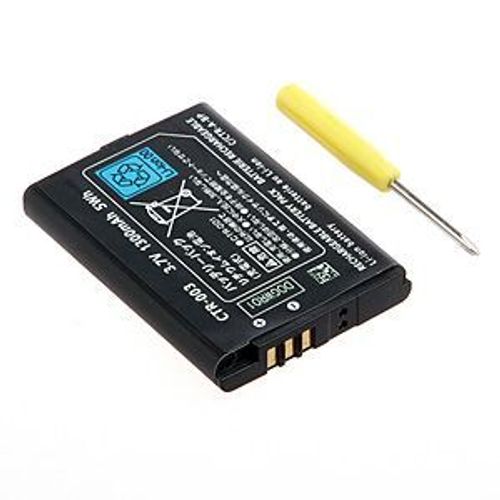 Batterie Lithiumion Rechargeable 1300mAh pour console de jeux Nintendo 3DS N3DS Rakuten