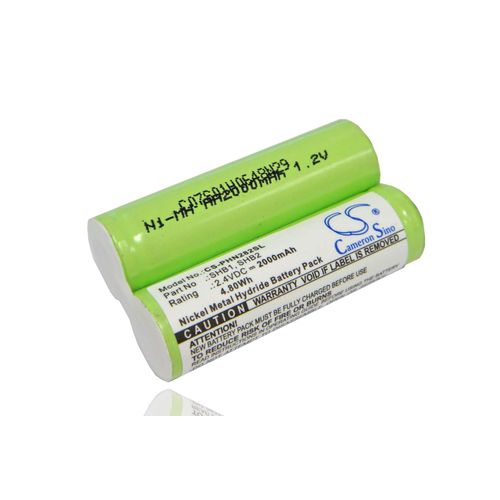 Batterie Ni-MH vhbw 2000mAh (2.4V) pour rasoir Remington R-9190, R-9200, R-9250, R-9270, R-9300, R-9350, R-9370, R-9500, RR-1