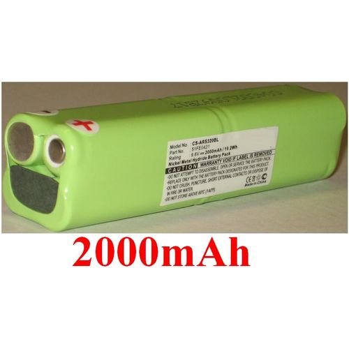 Batterie Pour Allflex Rs320, Pw320, P/N: 51fe0421, Ean Code: 4894128052432, 89 X 22 X 21 Mm, Ni-Mh 9.6v **2000mah**