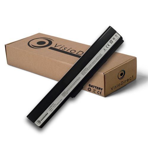Batterie pour ASUS P42F P52F P52J P52JC P82 Pro67 Pro8E Pro8F X42D X42J X5i X5K X67 X8E X8F 10.8V 4400mAh - Visiodirect -