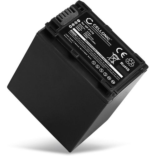 Batterie Pour Camra, Compatible Avec Sony Ax53 4K Handycam Fdr-Ax53, Np-Fv70, Np-Fv50 (7.4V, 2200Mah)[GOP6251393]