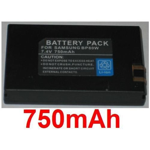 Batterie pour Camscope Samsung SC-D381, SC-D382, SC-D383, SC-D385, SC-DX103 VP-D381, VP-DX100, VP-DX100i, VP-DX105i