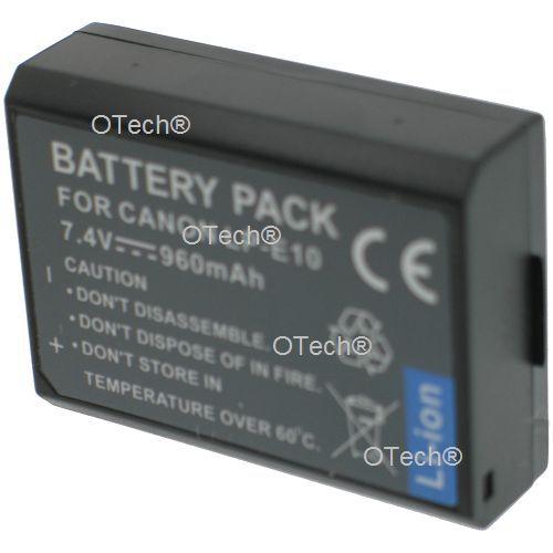 Batterie pour CANON EOS 1100D - Garantie 1 an