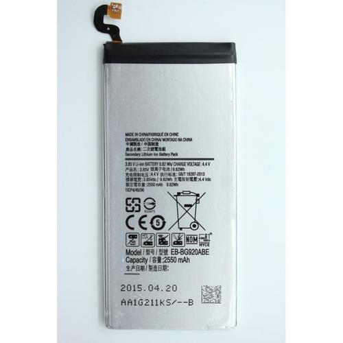 Batterie Eb-Bg920aba Pour Galaxy S6 Samsung (2550 Mah)