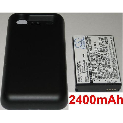 Batterie Pour Htc Incredible S, Htc Incredible S S710e, Htc Pg32130, Htc S710e, Htc S710e Incredible S, P/N: 35h00152-01m, Bg32100, Avec Cache, **2400mah**