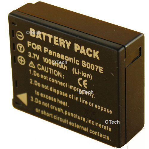 Batterie pour PANASONIC DMC-TZ3EG-S - Garantie 1 an