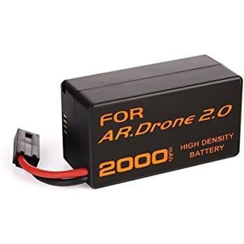 Batterie Rechargeable 2000 Mah 11,1 V En Lithium-Ion Polymer Pour Parrot Ar.Drone 2.0 Quadricoptre Tlcommand (1 Pcs)