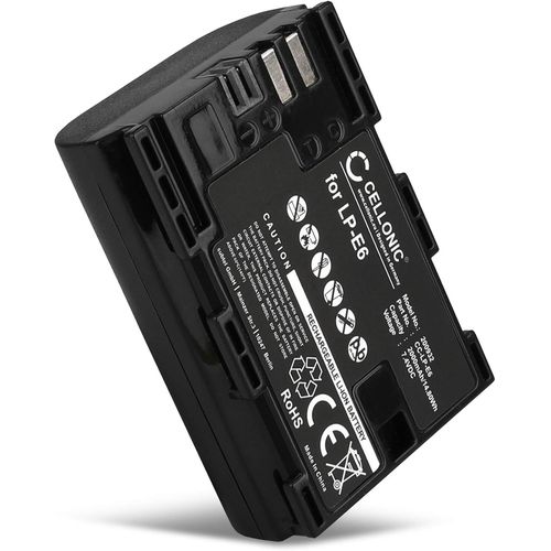 Batterie Remplacement LP-E6 LP-E6N 2000mAh pour Canon EOS 5D Mark II III IV EOS 5DS R EOS 60D 60Da EOS 6D Mark II EOS 70D EOS 7D Mark II EOS 80D Appareil Photo camra Action cam accu