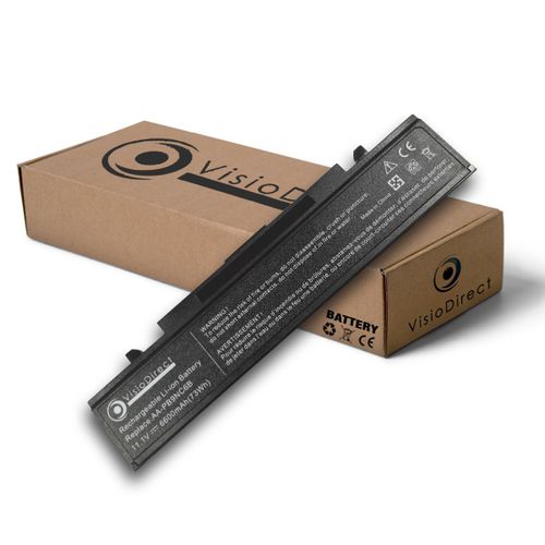 Batterie type pour SAMSUNG R780 R-780 NP-R719 NP-RV510-A05UK R530 NP-R519 R480 R470 NP-R520 R720 R460 R430 6600mAh 11.1V - Visiodirect -