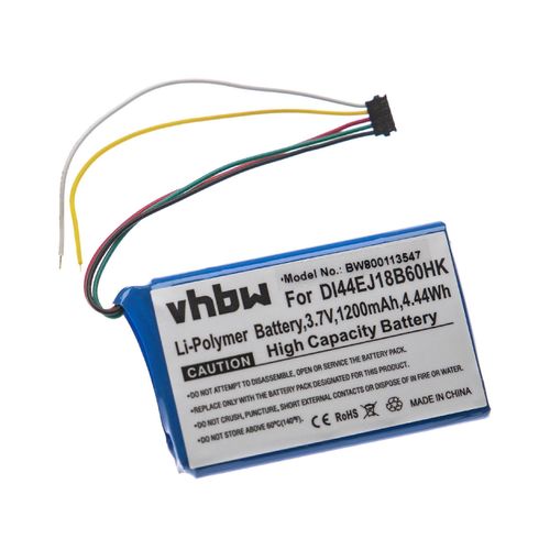 Batterie vhbw compatible avec Garmin Edge 1000, Explore 1000, 010-01161-00, 010-020229-00 GPS Navigation Navi (1200 mAh, 3,7 V, Li-Polymer)