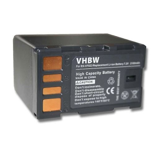 Batterie vhbw compatible avec JVC GR-D720, GC-PX10EU, GR-D720EX, DR-D818, GC-PX10, GR-D725 Camscope camra vido (2100 mAh, 7,2 V, Li-Ion) + Infochip