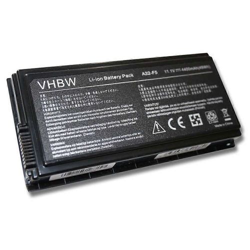Batterie vhbw compatible avec les ordinateurs portables Asus F5, F5SR, F5M, F5GL, F5R, F5N, F5RL-AP060C, F5RI, F5SL-AP177D, F5SL, F5RL-AP460C (4400 mAh, 11.1 V, Li-ion)