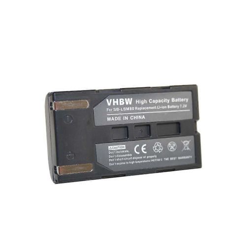Batterie vhbw compatible avec Samsung VP-D371, VP-D364W, VP-D454, VP-D453i, VP-D453, VP-D451, VP-D371W Camscope camra vido (600mAh, 7.2V, Li-ion)