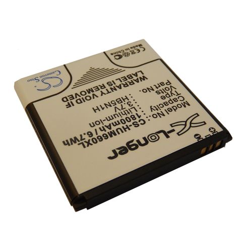 Batterie Vhbz 1800mah (3.7v) Pour Smartphone Huawei Ascend C-, G-, M-, T-, U-, Y-Serie, Buddy, Phoenix, Q, Unite. Remplace: Hb5n1, Hb5n1h, Bcc1023.