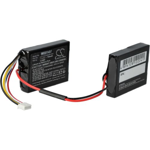 Battery Compatible with Beats by Dr. Dre B0513,MH812AMA-UG,Pill 2.0 Speakers (750mAh,7.4V,Li-ION)-Replacement for J272/ICP092941SH,HYB2725221547