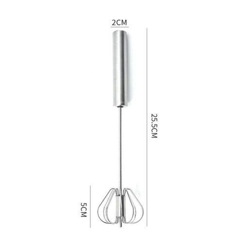 Batteur  ?Ufs Semi-Automatique En Acier Inoxydable 304, Batteur  ?Ufs Manuel Mnager, Fouet  ?Ufs Rotatif Semi-Automatique