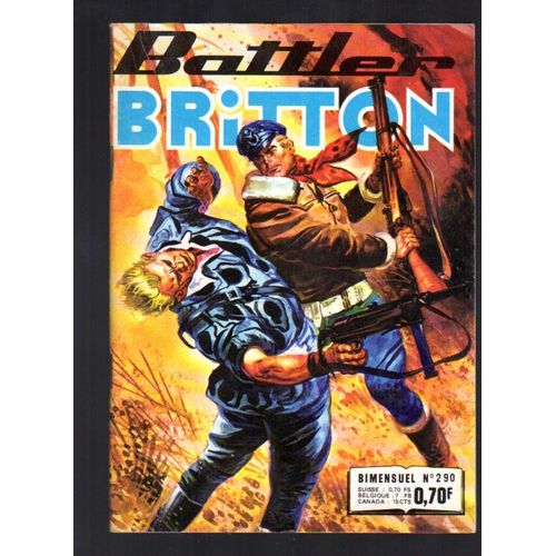 Battler Britton N 290. La Base Secrte   de collectif  Format Broch 