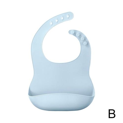 Bavoir Ajustable En Silicone Pour Bb, Impermable, Avec Image D'animal, charpe Douce Anti-Goutte, Serviette Comestible, Bavette De Salive, U1x1