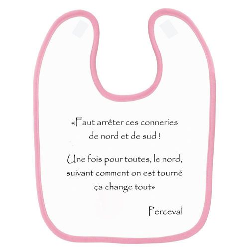 Bavoir Bb Kaamelott Nord Et Sud Perceval Rose