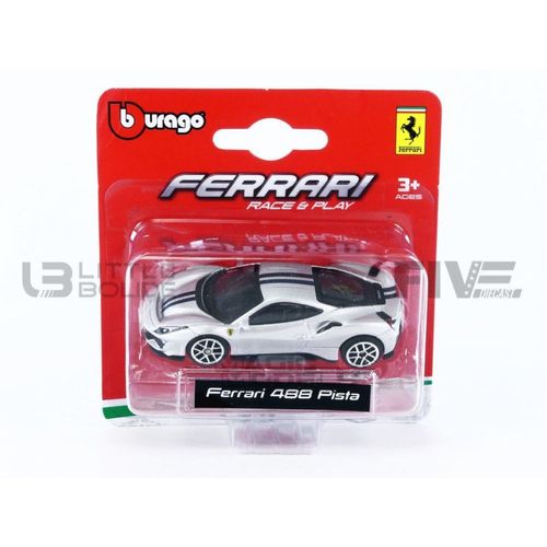 Bburago 1/64 - 56017s - Ferrari 488 Pista - 2019