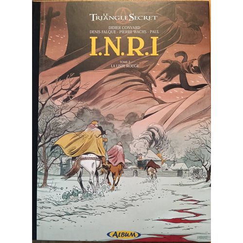 Bd Le Triangle Secret I.N.R.I. Tome 2 La Liste Rouge   