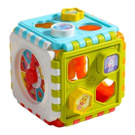 Bebe Activite Cube Enfant Jouets Trieur De Formes Jouets Bebe Activite Des Centres De Jeux Fun Jouer Pour La Maison Maternelle Rakuten