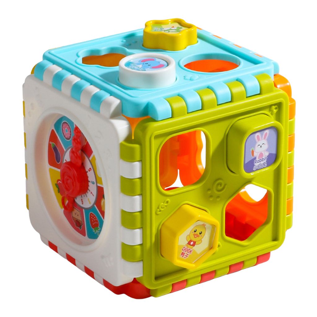 Bebe Activite Cube Enfant Jouets Trieur De Formes Jouets Bebe Activite Des Centres De Jeux Fun Jouer Pour La Maison Maternelle Rakuten