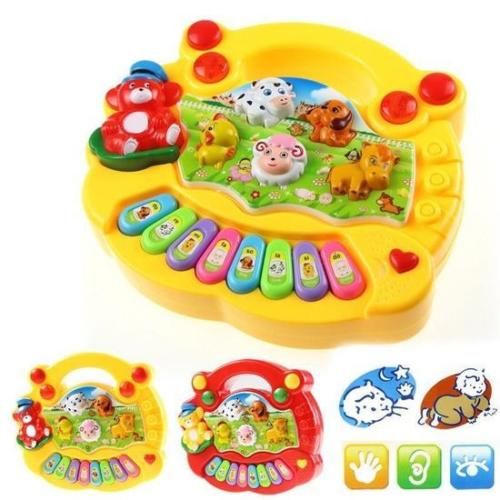 Bebe Piano Jouet Musical Tapis Musique Enfant Animal Educatif Doux Coup Cadeau Rakuten