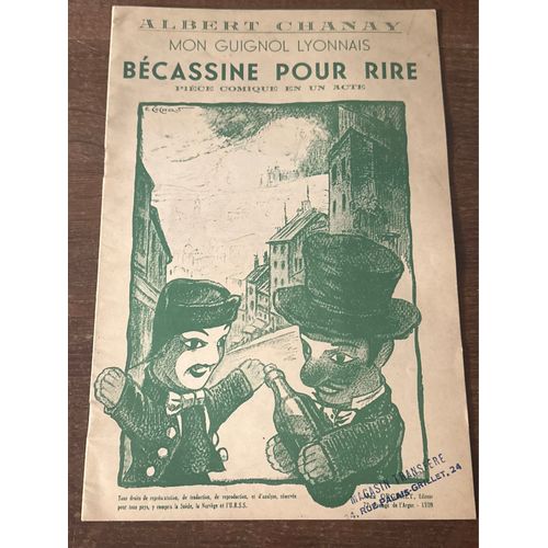 Bcassine Pour Rire Mon Guignol Lyonnais   