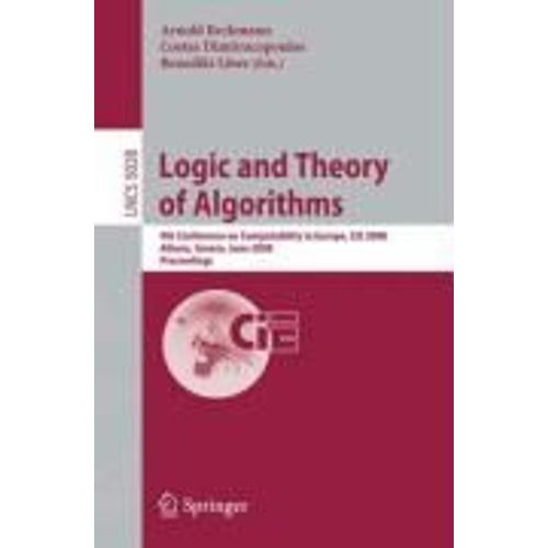 Logic And Theory Of Algorithms    Format Broch 