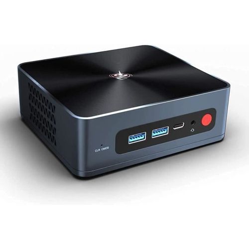 Beelink SEi Mini PC Windows 10 Pro,8th Gen Intel i5-8279U (Up to 3.40 GHz) 8GB DDR4 256GB NVMe SSD, WiFi,Bt5.0, Dual Hdmi, Mini Desk