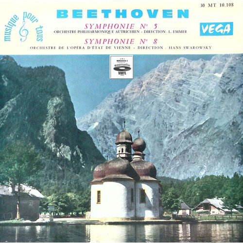 Beethoven - Orchestre Philharmonique Autrichien, L. Emmer - Orchestre De L'opra D'tat De Vienne - Hans Swarowsky ?? Symphonie N5 - Symphonie N8 - 