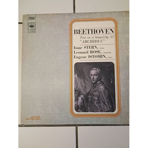 Beethoven Trio En Si Bmol, Op,97 