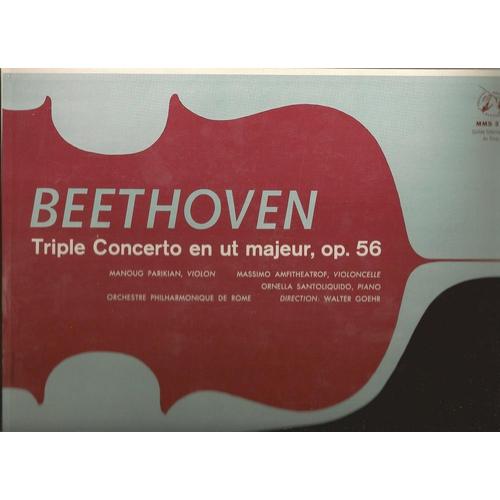Beethoven, Triple Concerto En Ut Majeur, Op 56 - Orchestre Philarmonique De Rome