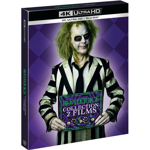 Beetlejuice + Beetlejuice Beetlejuice - 4k Ultra Hd + Blu-Ray de Tim Burton