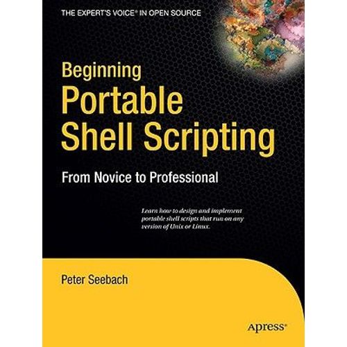 Beginning Portable Shell Scripting    Format Broch 