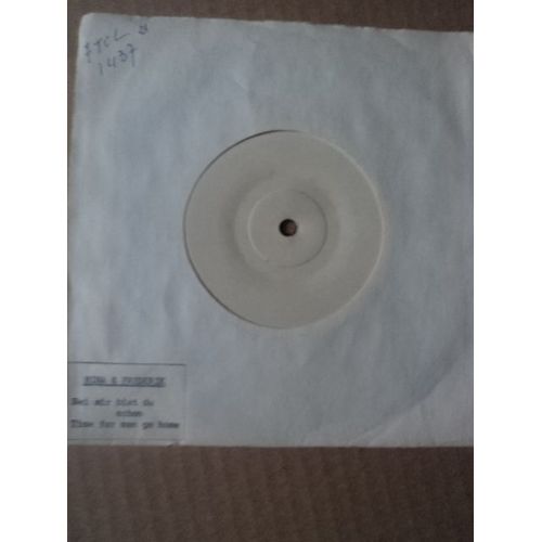 Bei Mir Bist Du Schen /Time For Man Go Home(Mono Face Test Pressing) - Nina &frederik