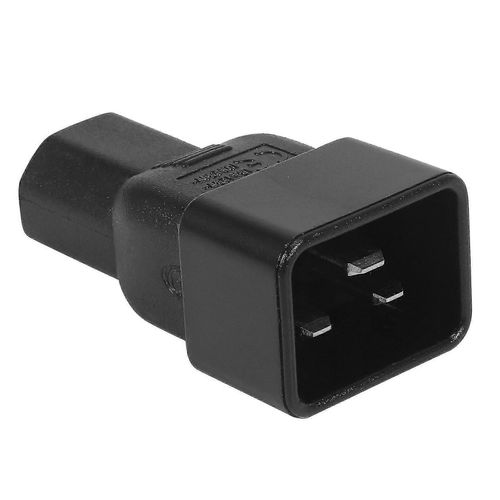 Beige Color Iec 320 C13 To C20 Adaptateur secteur, Iec 15a  10a, 16a  10a Convertisseur AC, C20 16a  C13 10