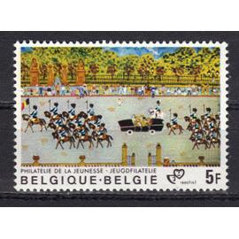 Belgique 1980 Philatelie De La Jeunesse Dessin D Enfants Timbre 5 F Neuf Rakuten