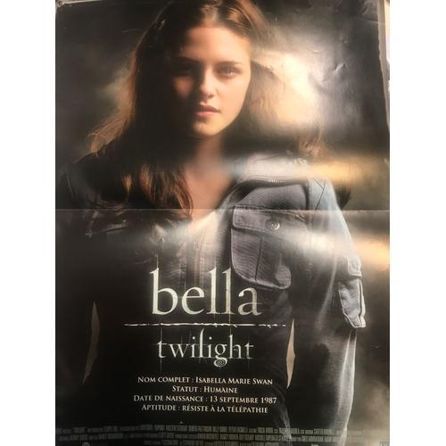 Bella - Twilight - Kristen Stewart - Catherine Hardwicke - Affiche De Cinema Pliee 60x40 Cm